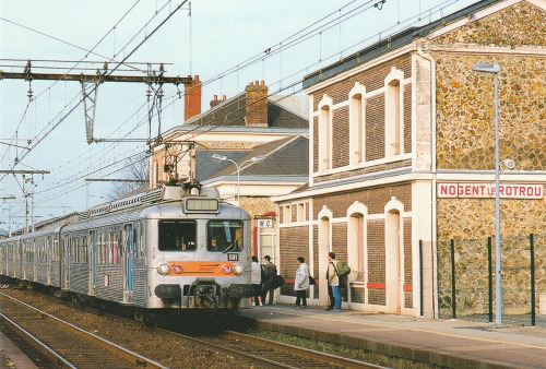 Nogent-le-Rotrou, la gare.