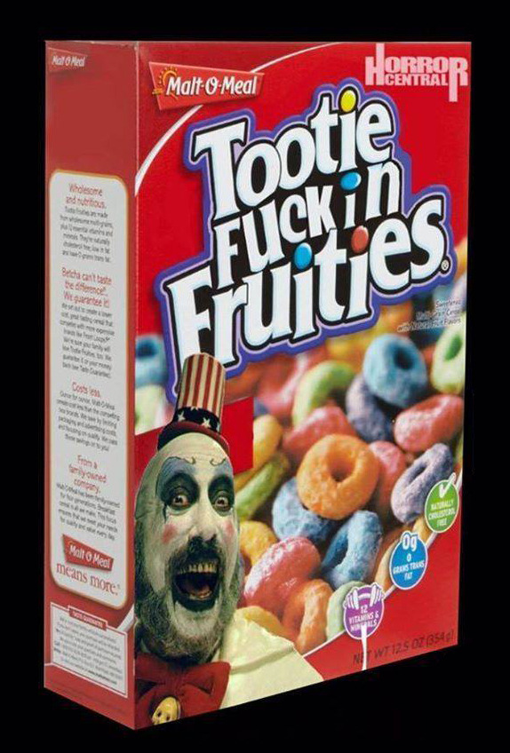sherimoonzombie:  Tootie Fuckin Fruities?!? …that sounds good! ;) 