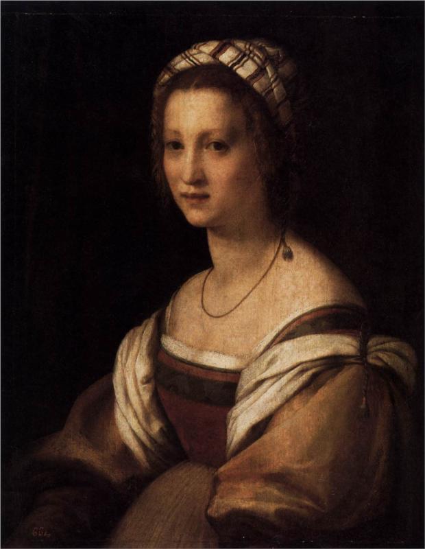 Andrea del Sarto, Lucrezia di Baccio del Fede (moglie dell'artista; 1514) 