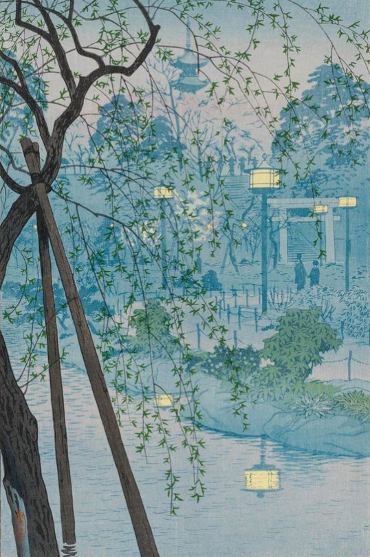 Kasamatsu Shiro Shinobazu Pond, Tokyo  1932