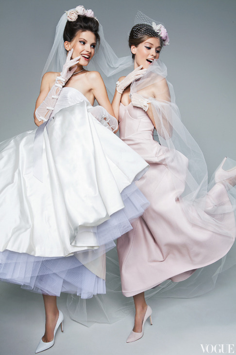 sexyqueen:  Vogue Russian Bride 