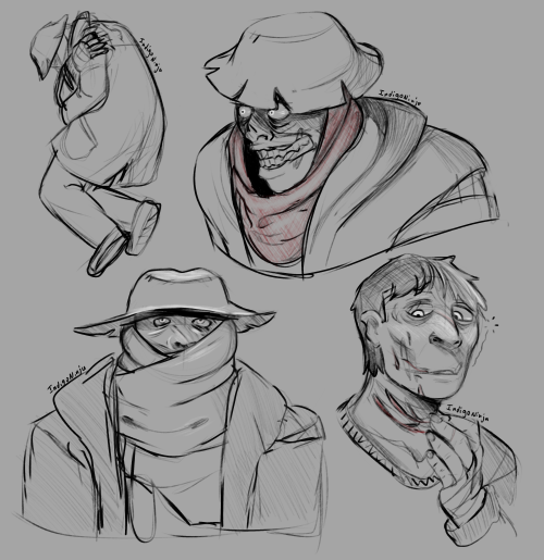 more sketches of He