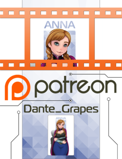 den-grapes:    Just another patreon preview. Anna from Frozen!www.patreon.com/Dante_Grapes  