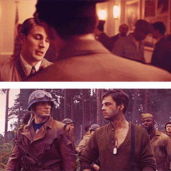 lucasbryants:           [5/5] Friendships → Steve & Bucky          