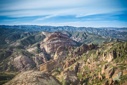 Piercing PointThis shot shows Pinnacles National Park, the most recent full park added to the US Nat