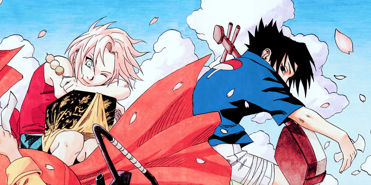 redthreadoflove:SasuSaku - now &amp; then.