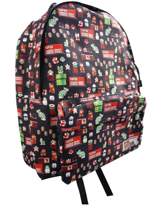 suppermariobroth:  Super Mario Bros. backpacks.