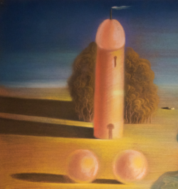 veritasimilitude: detail from “Anthropomorphic Tower” by Salvador Dali, 1930 at the Art Institute of Chicago.  