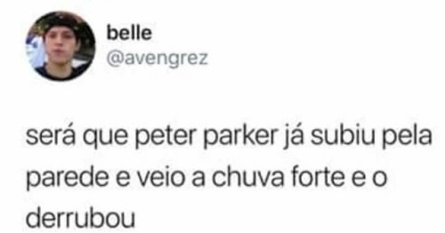 [algo engraçado]