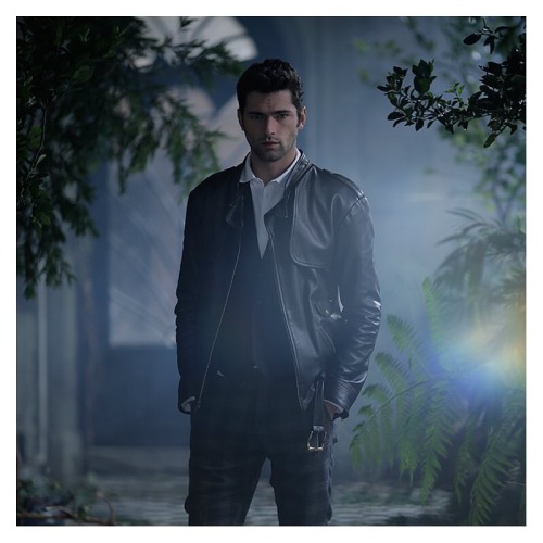 seanoprysource:Sean O'Pry &amp; Antonina Vasylchenko on the set of Palacio de Hierro “Esen