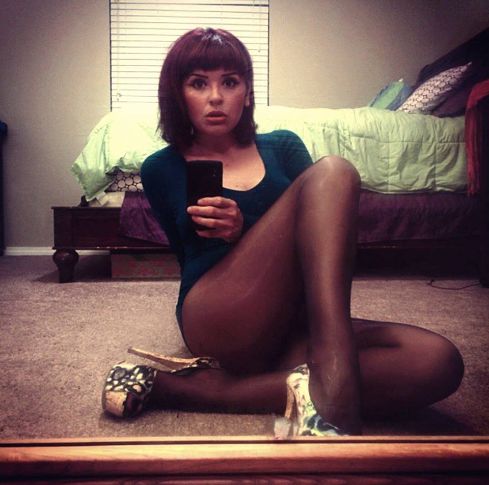 hoselfie:  &lt;3 we love selfies in hose &lt;3 Special Thanks to PantyhoseQueen