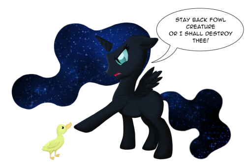 theponyartcollection:  I Will Destroy Thee! by ~iRaincloud