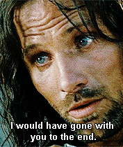 missmarlenedietrich-deactivated:Fangirl Challenge: 10/10 Male Characters - Aragorn in “The Lor