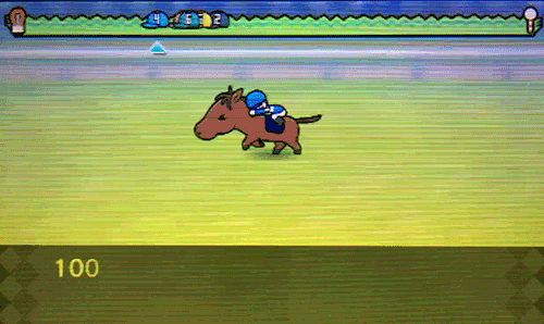 Pocket Card Jockey is silly and fun ⊟ Since I didn’t mention it yesterday when Nintendo released its latest 3DS/Wii U downloads on eShop, here is a GIF to commemorate the weird horse-racing/solitaire game’s launch, starring my horse 100 Emoji.
I once...
