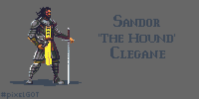 pixalry:  Game Of Thrones Pixel Art Part 2 - Created by Czarek Łuczyński You