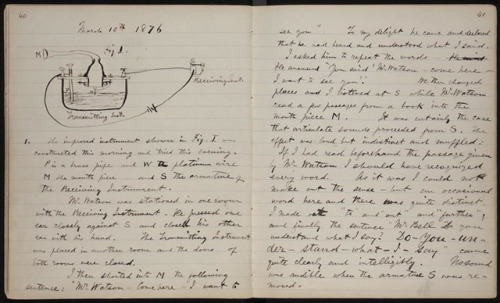 March 10th 1876: First telephone conversationOn this day in 1876, the first telephone conversation t