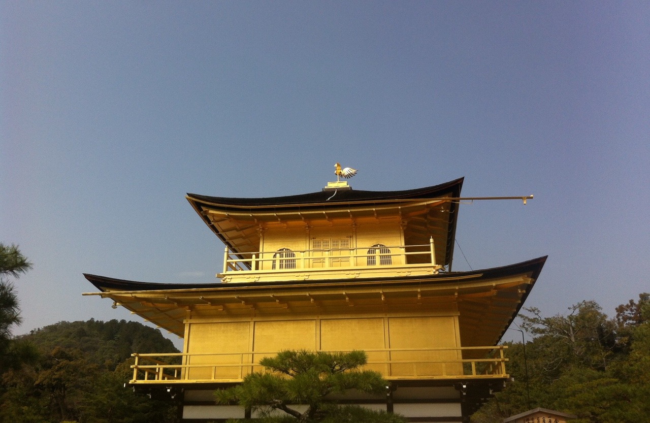 Kinkaku-ji temple,  Kyoto, Japan spring 2015