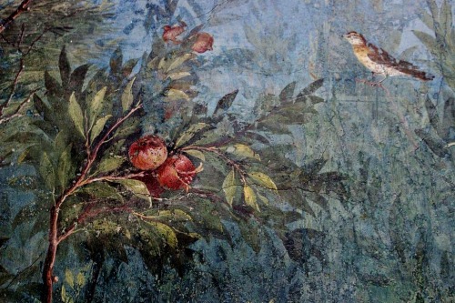 last-of-the-romans:The Painted Garden of the Villa of Livia.  