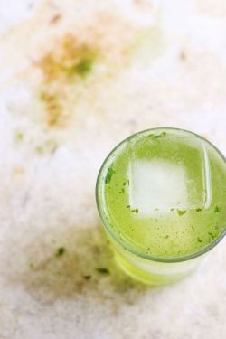 intensefoodcravings:  Basil Infused Collins | With Food and Love