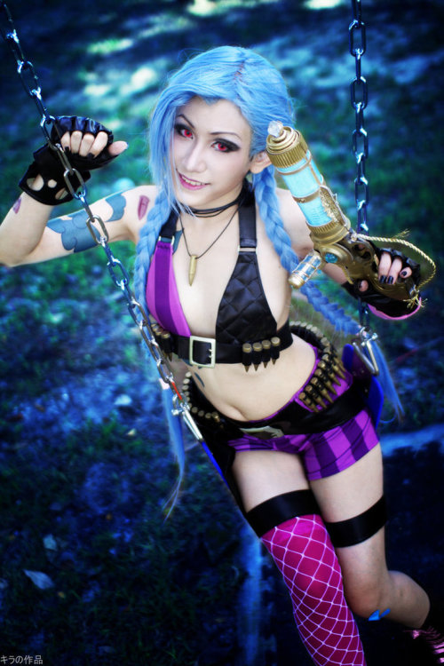 Porn photo cosplayfanatics:  Jinx Cosplay By SilentCircus90