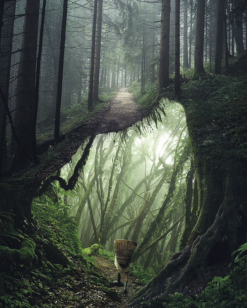 itscolossal:  Photo Collages by Justin Peters