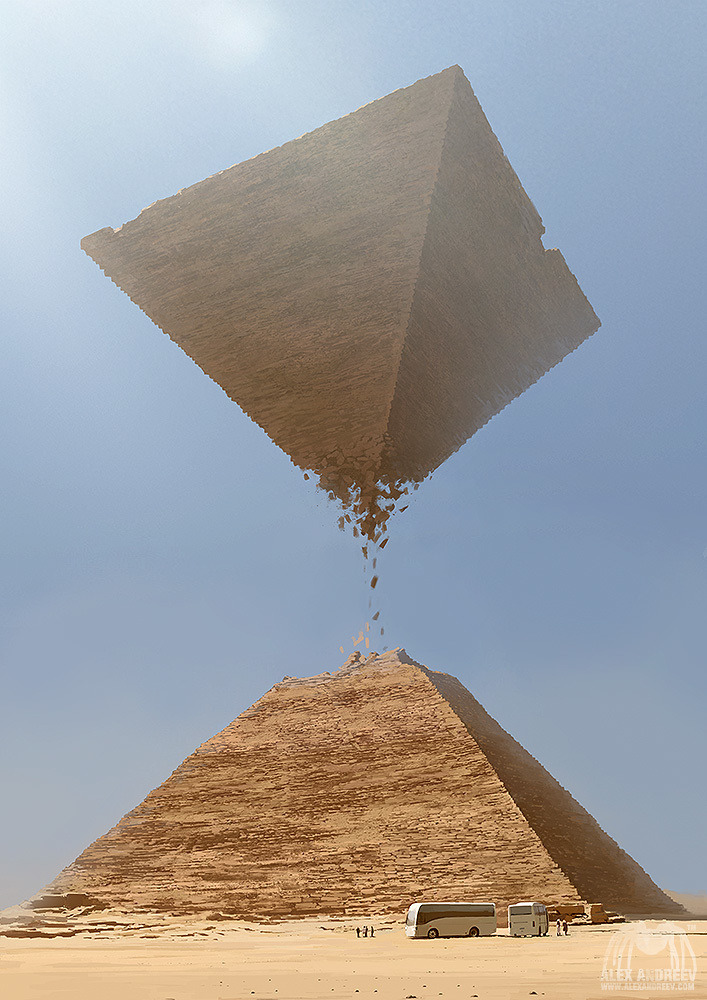 rhubarbes:rhubarbes:The Middle Of Eternity by Alex Andreyev via CGSociety More on