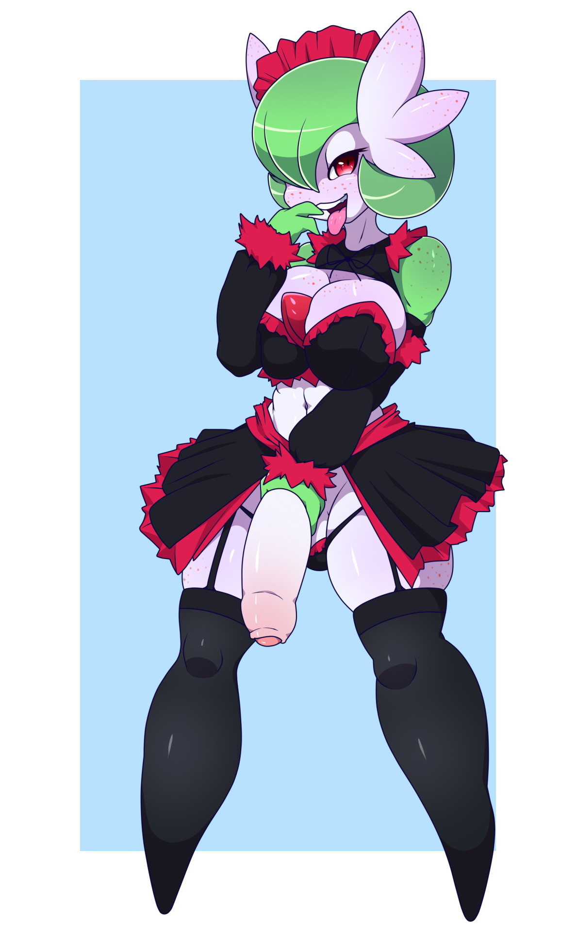 waru-geli:  coloring request for karametraGarde Maid~   Link to original pic by BrachyBrit/Twisted-Brit