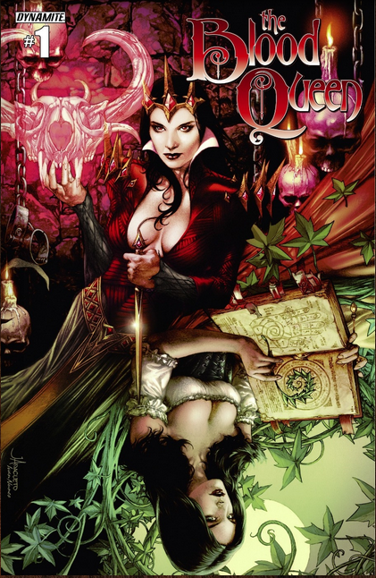 Do you like dark fantasies? Well The Blood Queen series from dynamitecomics is now available on