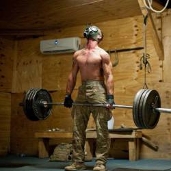 wrestlingisbest:  Sgt Stevens, US ARMY Pic Support Military Muscle 