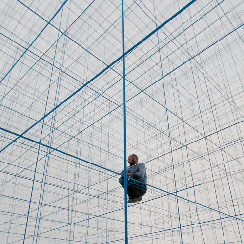 iraffiruse:  Inflatable String Jungle Gym