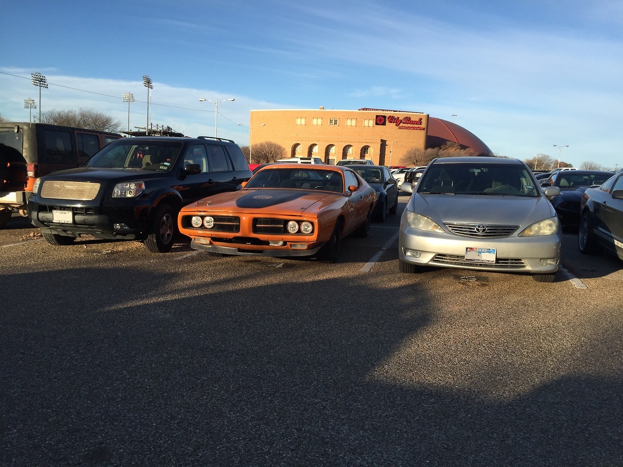 rosspetersen: Carspotting:  Dodge Charger Super Bee (1971) seen multiple times in