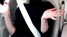 claroldanvers:Brie + hands.