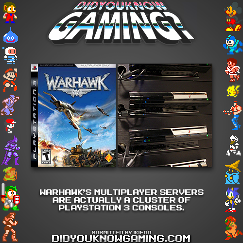 Warhawk.
http://blog.us.playstation.com/2007/08/08/behind-the-curtain-the-warhawk-servers/