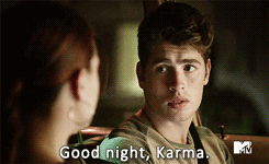lesbianships:  Liam: “You let your parents think you’re still with Amy. I have