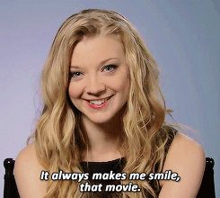 rubyredwisp:  Natalie Dormer discussing her favorite films. (x) 