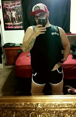 moded1:  Me in my black short shorts!