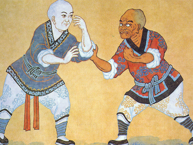 taichicenter:  Ancient Chinese kung fu is not only good. And painters also is very