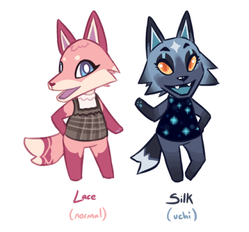 Part 1 of fursonas as Animal Crossing characters! Did all of them as wolves bc they are all&hellip;f
