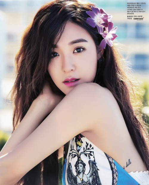 Girls Generation’s Tiffany for Singles Korea