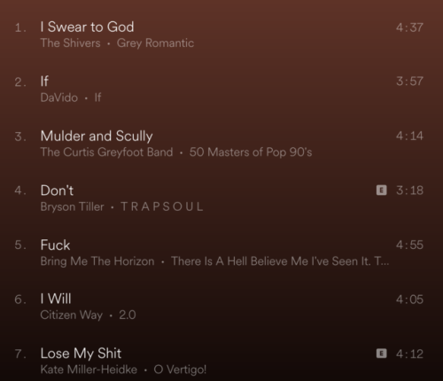 chewiesgirlfriend: This is the best playlist ever.  (Credit to the genius on here who made it.)