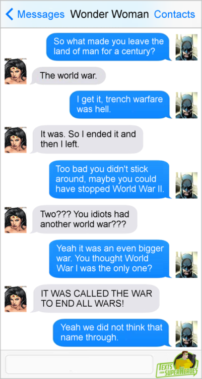 textsfromsuperheroes: Texts From SuperheroesFacebook | Twitter | Patreon