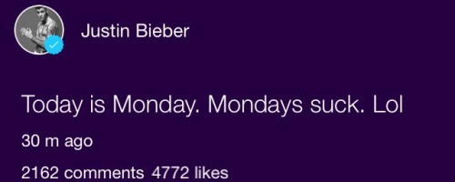 keeping-up-with-bieber:Justin’s recent update on Fahlo (March 23)