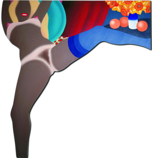 mentaltimetraveller:Tom Wesselmann | Great American Nude #93 | 1967