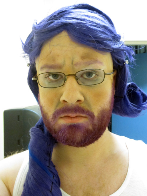 A makeup test for my Creepy Rarity costume. adult photos