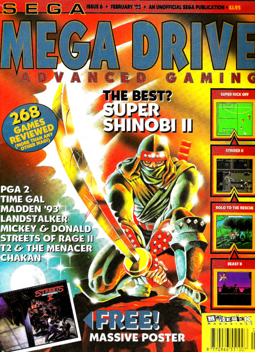 Sex vgjunk:  Sega Megadrive Advanced Gaming magazine pictures