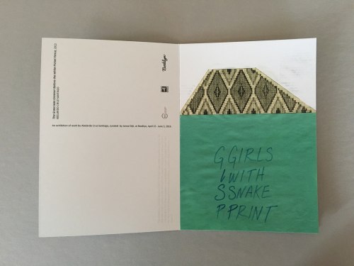 Berlin Winter is a series of collage notations printed in the form of a tourist postcard book by Abe