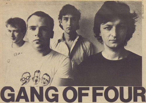 Gang of Four - Damage Magazine 08-1980 - Photo by David Arnoff