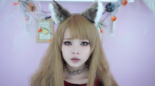 meimutou:  PREVIEW FOR NEW HALLOWEEN CAT GIRL MAKEUP TUTORIAL COMING OUT OCT 1ST @ princessmei on yo