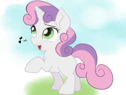 mlpfim-fanart:  Sweetie Belle by KakashisChika