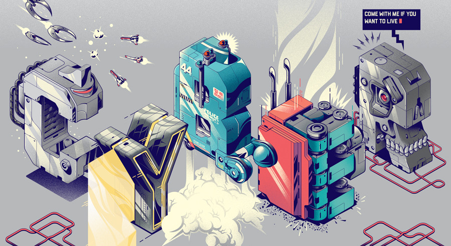 betype:    Lootcrate - Cyber by  Gabriel Silveira